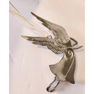 VTG Serenity Angel Christmas Ornament by Seasons Cannon Falls Pewter "MOTHERS"